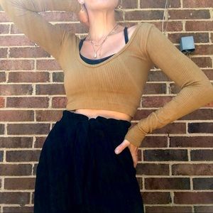 Out From Under long sleeved crop top